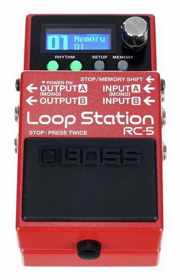 Boss RC-5 Loop Station, detalje 3