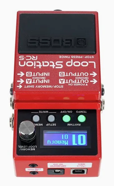 Boss RC-5 Loop Station, detalje 5