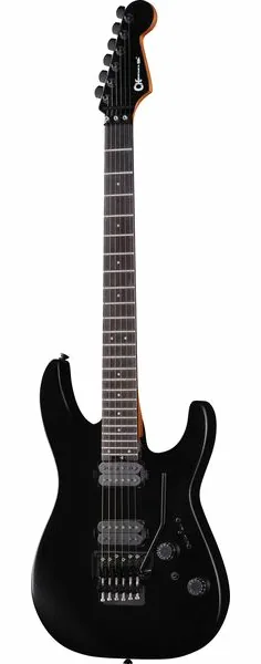 Charvel Pro-Mod Plus DK24 HH FR SBK set forfra