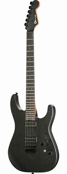 Charvel Pro-Mod Plus DK24 HH HT BKA set forfra