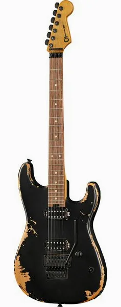 Charvel Pro Mod REL SRS SD1 HH WBK set forfra