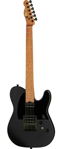 Charvel Pro-Mod SC ST2 HH HT Sat.Black set forfra