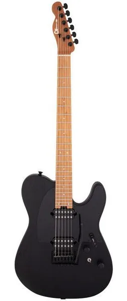 Charvel Pro-Mod So-Cal St.2 HH 2PT BKA set forfra