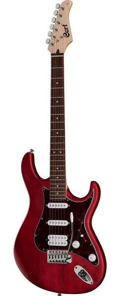Cort G110 Open Pore Black Cherry set forfra