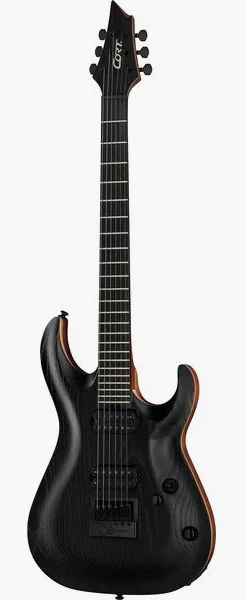Cort KX700 Evertune Open Pore Black set forfra