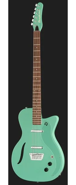Danelectro 56 Vintage Baritone Dark Aqua, detalje 2