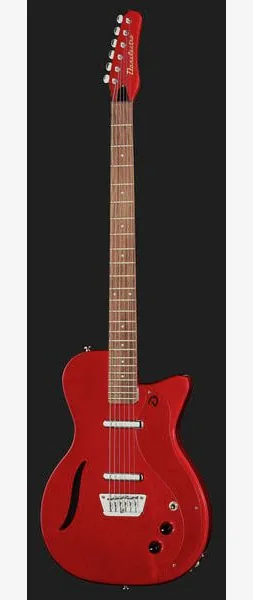 Danelectro 56 Vintage Baritone Red Metal, detalje 2