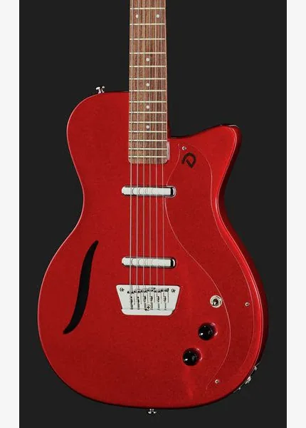 Danelectro 56 Vintage Baritone Red Metal, detalje 4