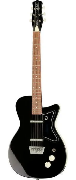 Danelectro 57 Limo Black set forfra