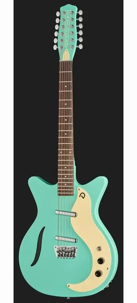 Danelectro 59 Vintage 12 String Dark Aqua, detalje 2