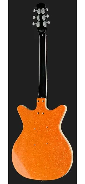 Danelectro 59M NOS+ Orange Metalflake, detalje 3