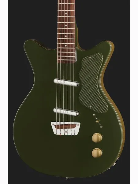 Danelectro Dan O. Cool Baritone Green, detalje 4