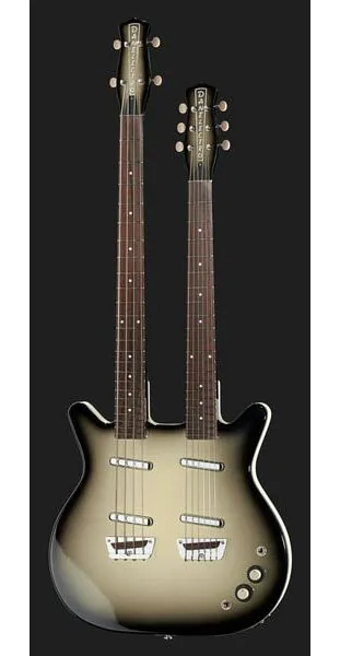 Danelectro DB604 Black Burst, detalje 2