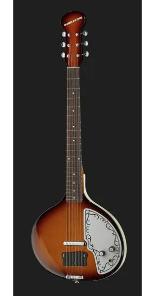 Danelectro DBS68 Reissue Baby Sitar VS, detalje 2