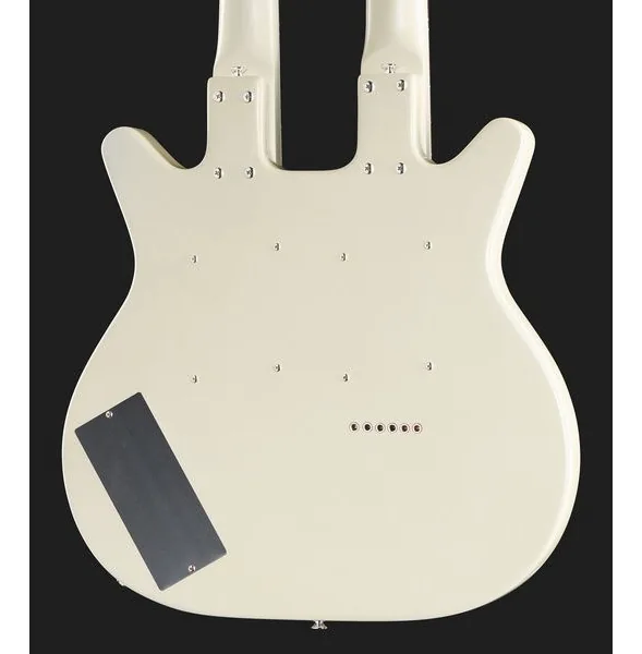 Danelectro Doubleneck 612 White, detalje 5