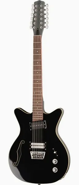 Danelectro Fifty Niner 12 String BK Top set forfra
