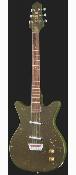 Danelectro Golden 1950's Green, detalje 2