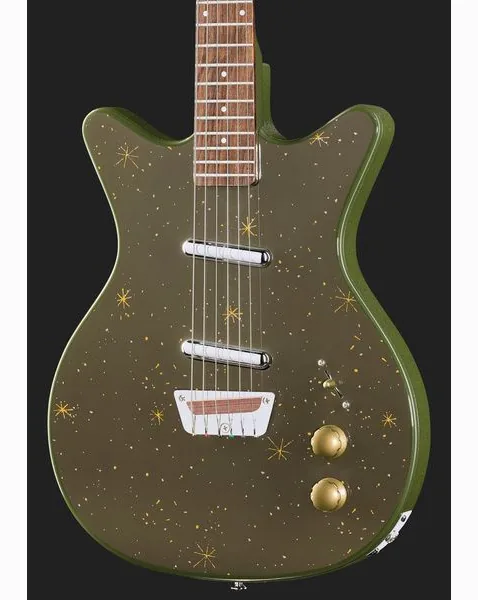 Danelectro Golden 1950's Green, detalje 4