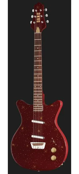 Danelectro Golden 1950's Maroon, detalje 2