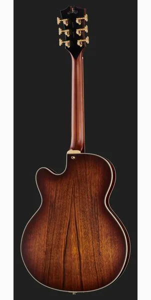 DAngelico Deluxe 59 Satin Brown Burst, detalje 3