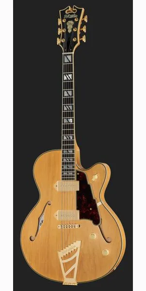 DAngelico Deluxe 59 Satin Honey, detalje 2