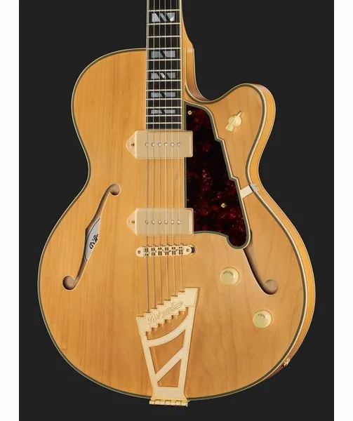 DAngelico Deluxe 59 Satin Honey, detalje 4