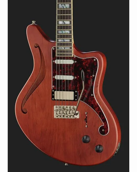 DAngelico Deluxe Bedford SH Matte Walnut, detalje 4