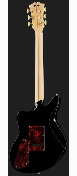 DAngelico Deluxe Bedford Solid Black, detalje 3
