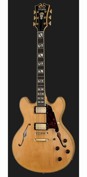 DAngelico Deluxe DC Satin Honey, detalje 2