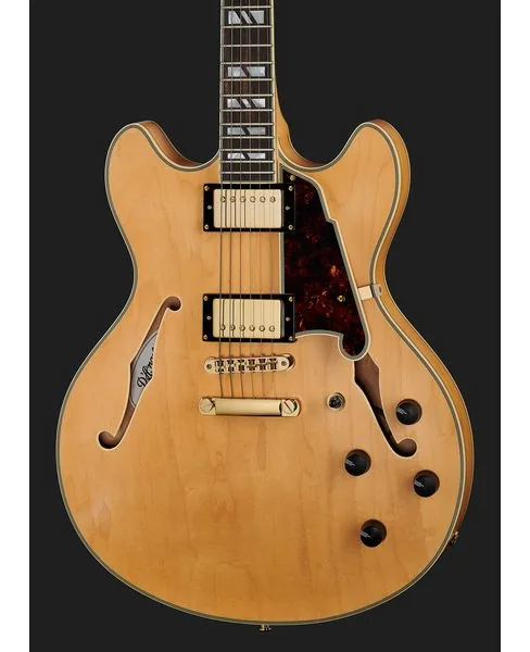 DAngelico Deluxe DC Satin Honey, detalje 4
