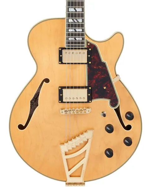 DAngelico Deluxe SS Satin Honey, detalje 4