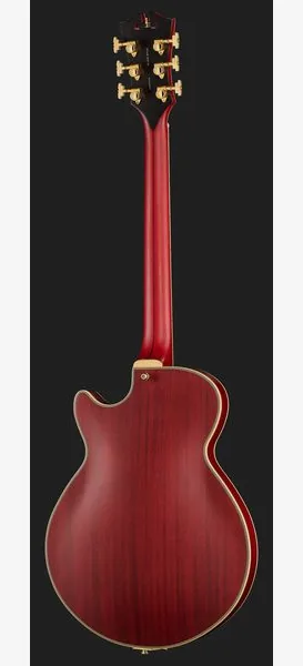 DAngelico DLX SS Barit. Satin Trans Wine, detalje 3