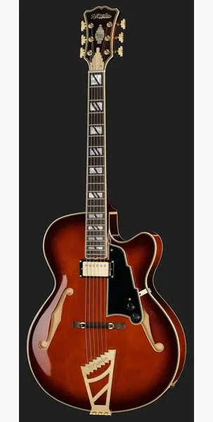DAngelico Excel 16 Amaretto Burst, detalje 2