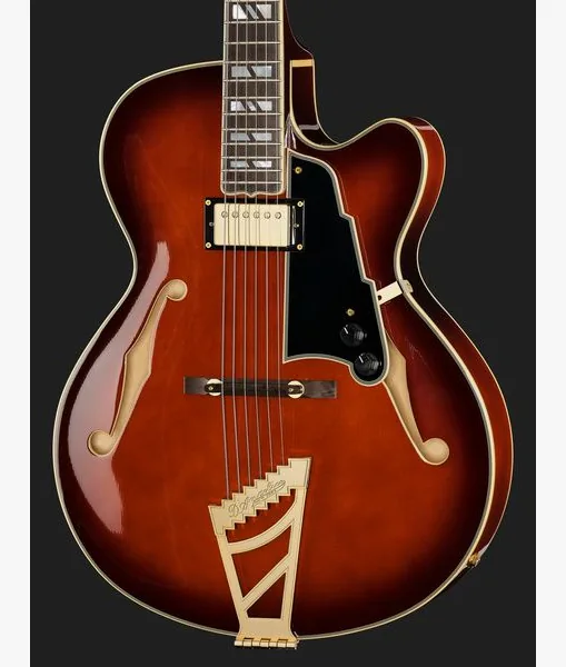 DAngelico Excel 16 Amaretto Burst, detalje 4