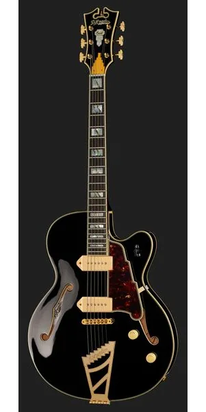DAngelico Excel 59 Solid Black, detalje 2