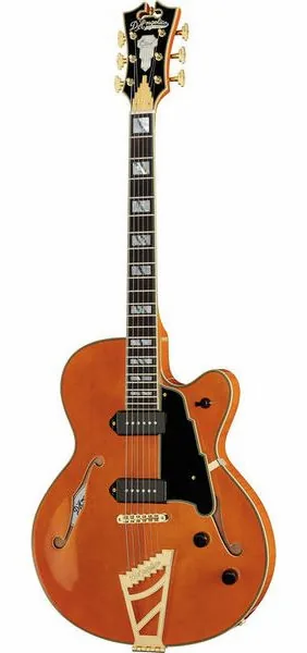 DAngelico Excel 59 Vintage Natural set forfra