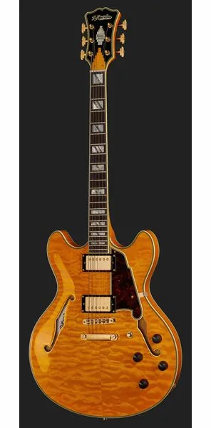 DAngelico Excel DC XT Vintage Nat Quilt, detalje 2
