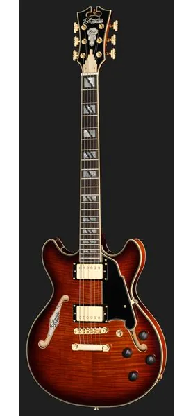 DAngelico Excel Mini DC Amaretto Burst, detalje 2