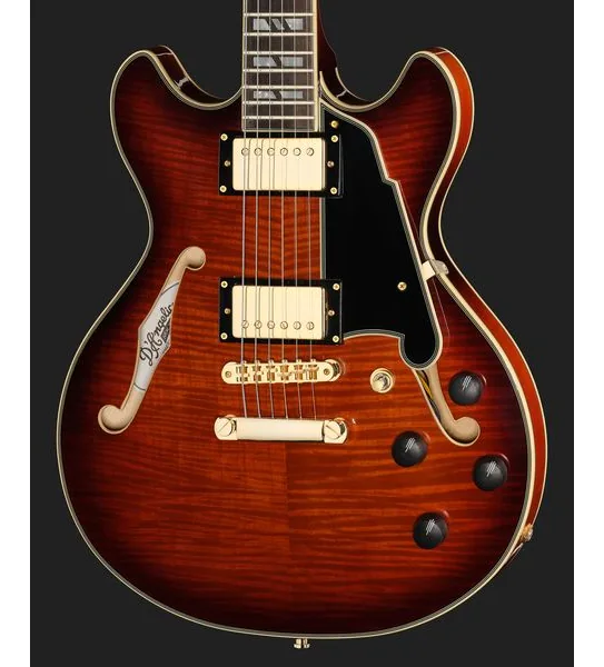 DAngelico Excel Mini DC Amaretto Burst, detalje 4