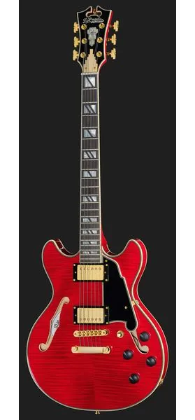 DAngelico Excel Mini DC Trans Cherry 25, detalje 2