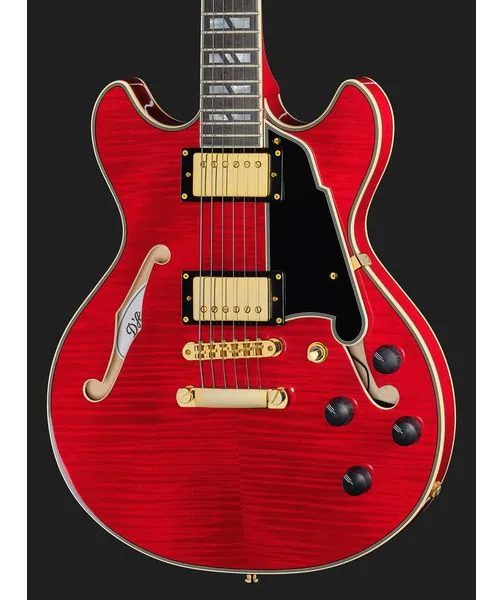 DAngelico Excel Mini DC Trans Cherry 25, detalje 4