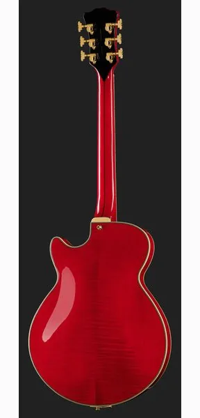 DAngelico Excel SS Soho Dark Cherry Burs, detalje 3