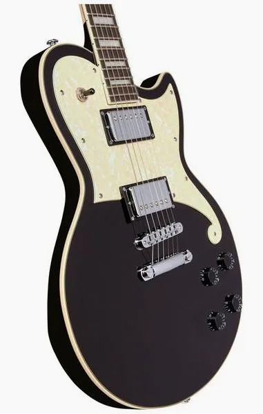 DAngelico Premier Atlantic Black Flake, detalje 5