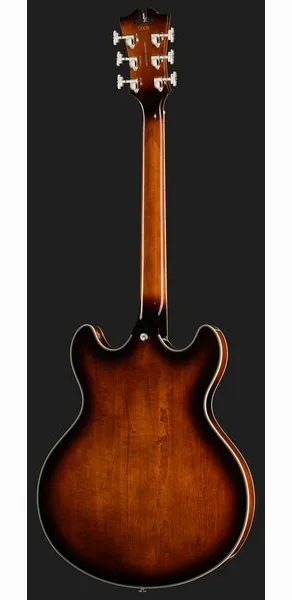 DAngelico Premier DC Brown Burst, detalje 3