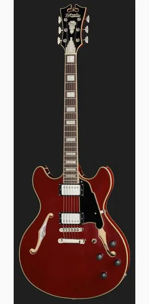 DAngelico Premier DC Burnt Red, detalje 2