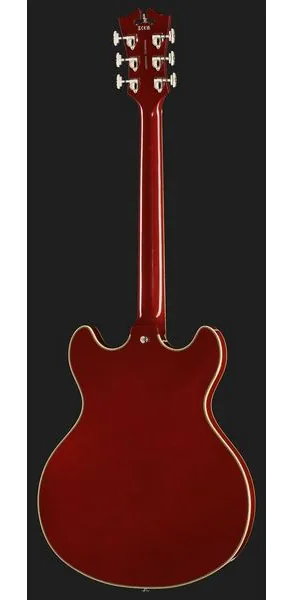 DAngelico Premier DC Burnt Red, detalje 3