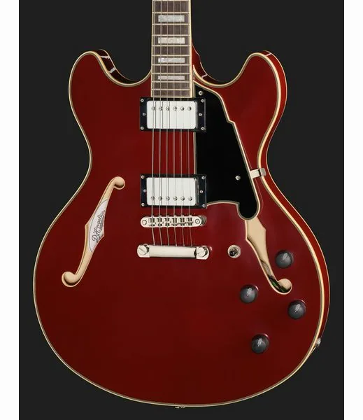DAngelico Premier DC Burnt Red, detalje 4