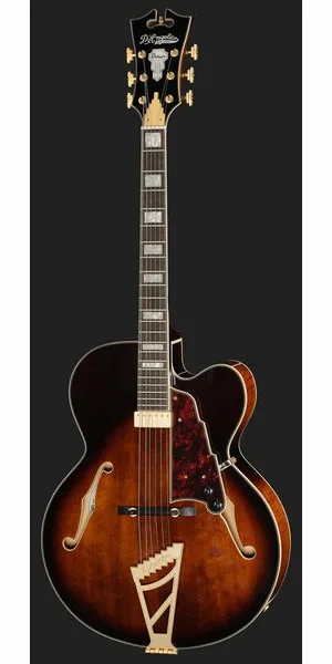 DAngelico Premier EXL1 Brown Burst, detalje 2