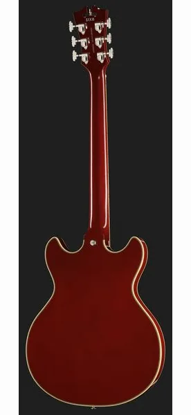 DAngelico Premier Mini DC Burnt Red, detalje 3