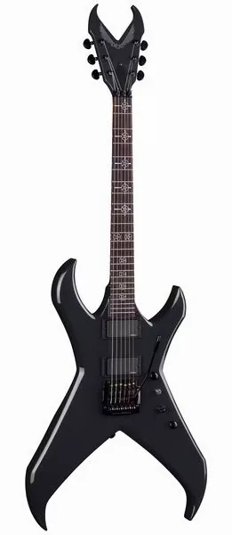 Dean Guitars Kerry King Overlord BGY set forfra